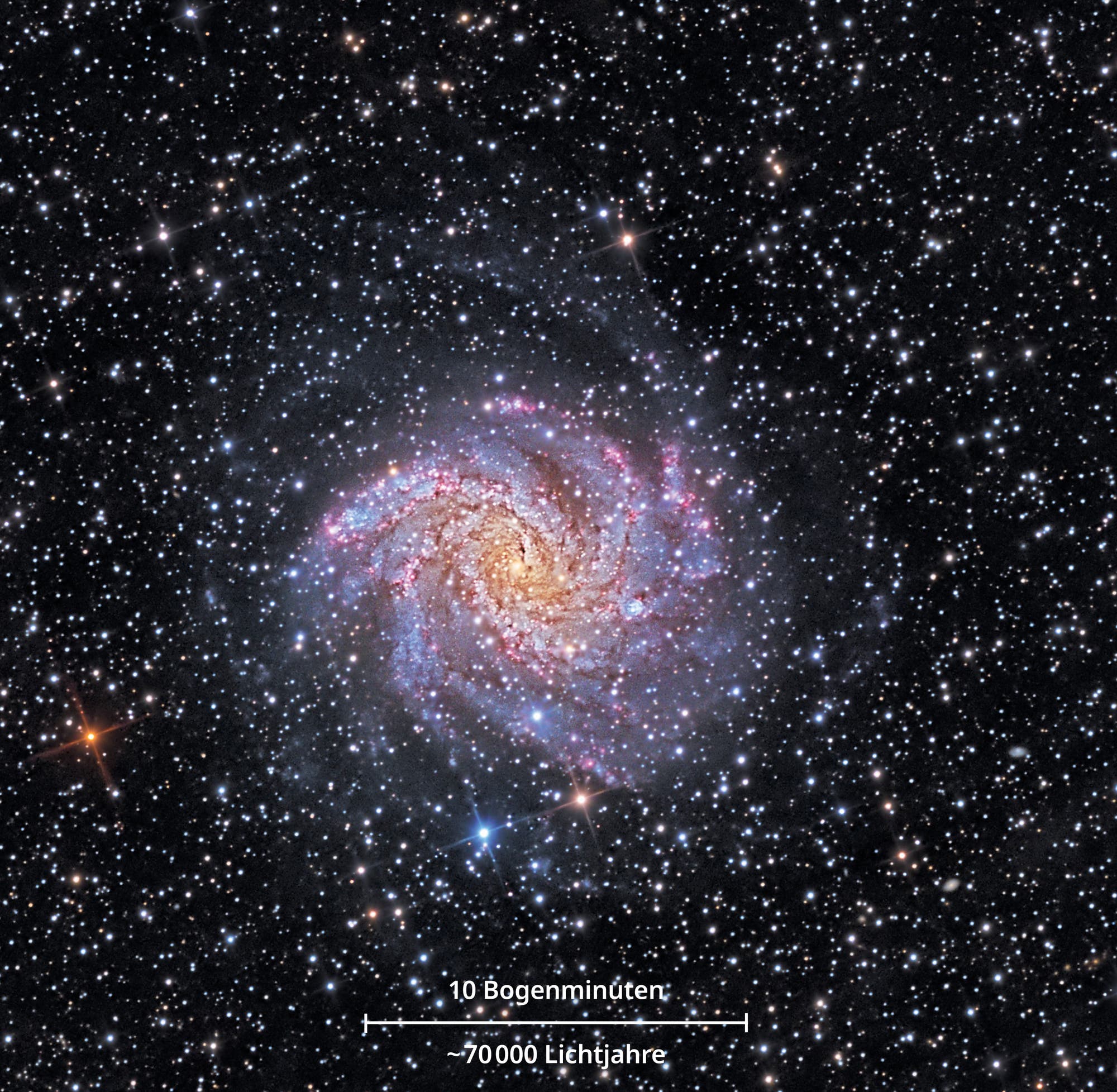 Foto der Galaxie NGC 6946