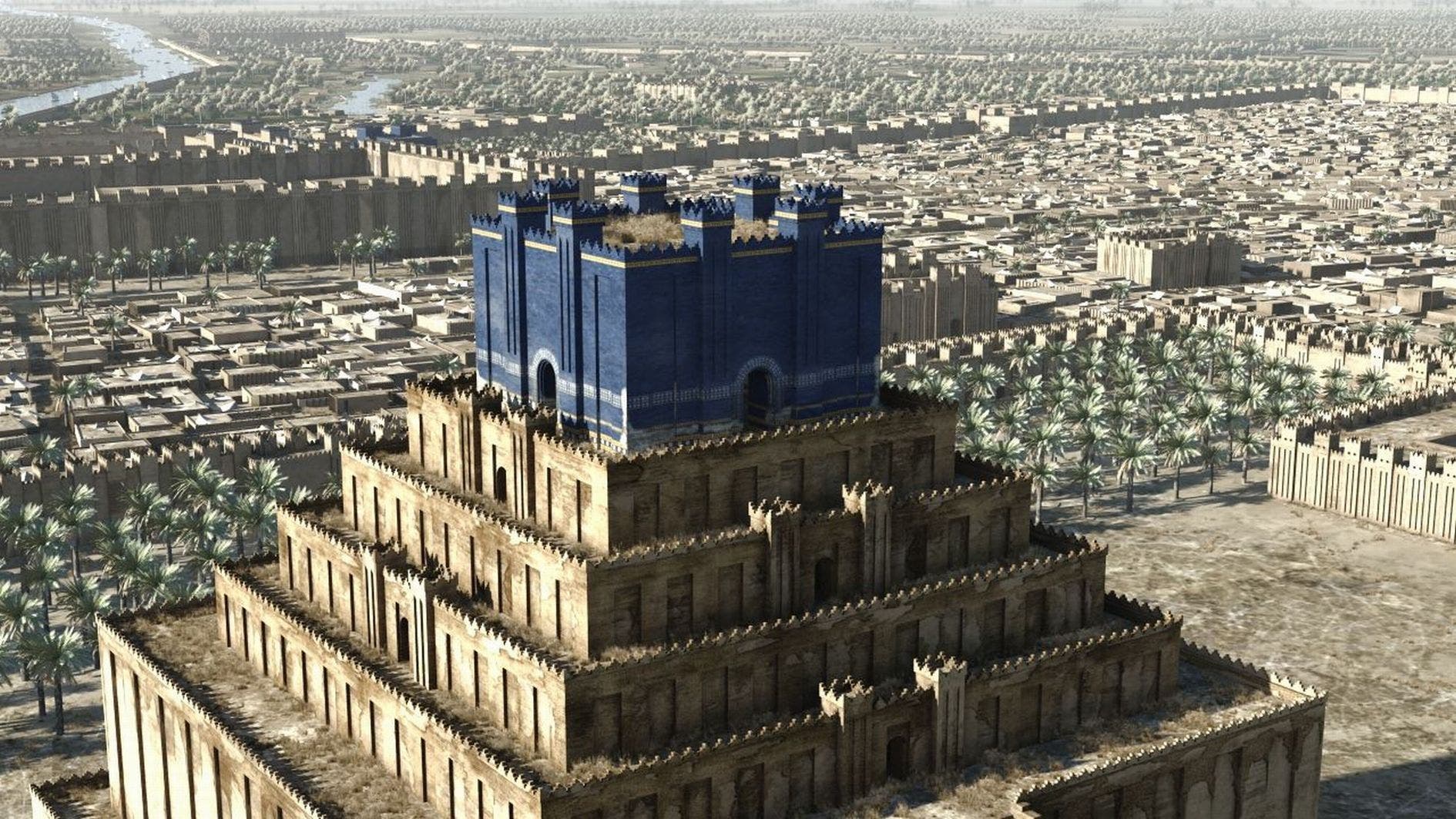 Rekonstruktion der Stadt Babylon