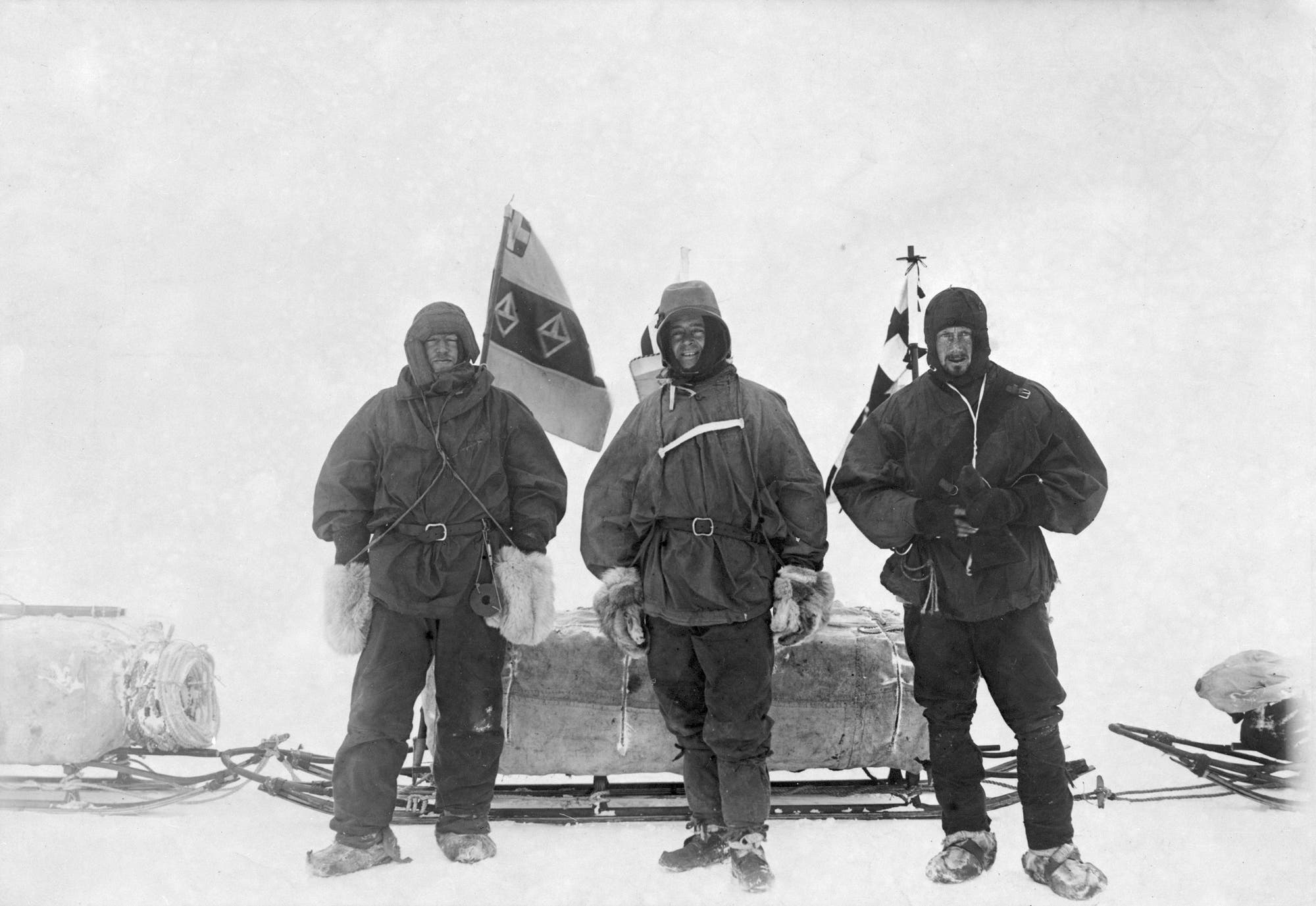 Pioniere der Polarforschung unter sich