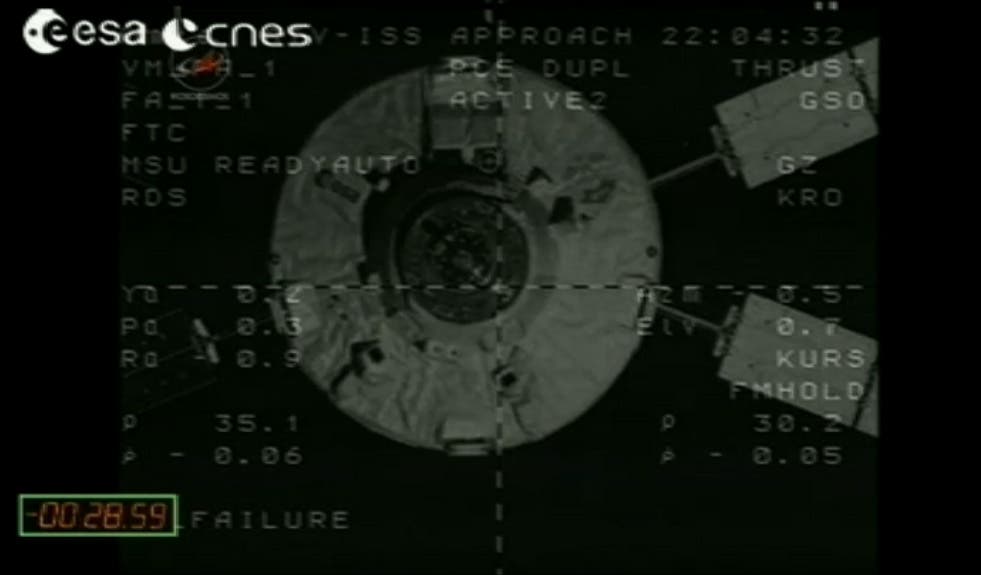 ATV-3 aus Sicht der ISS