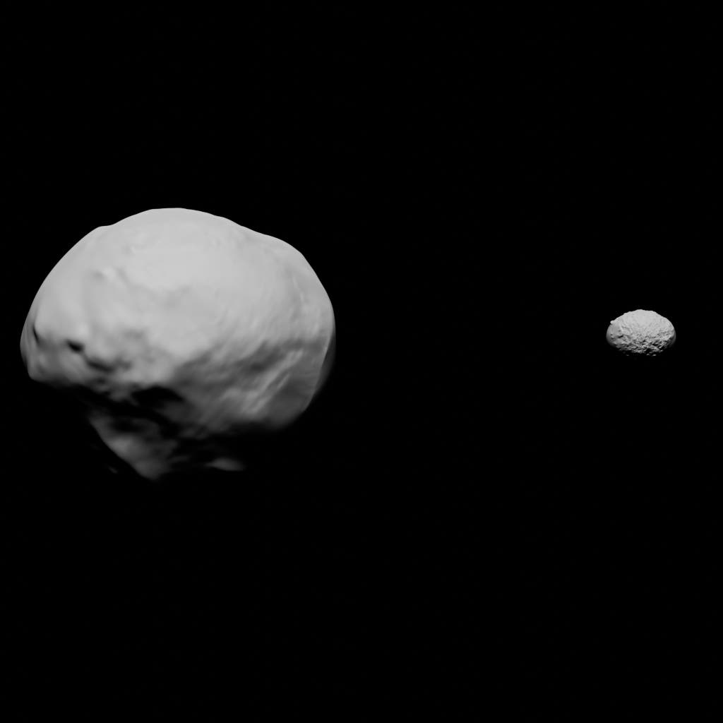 Simuliertes Bild von der AFC-Kamera