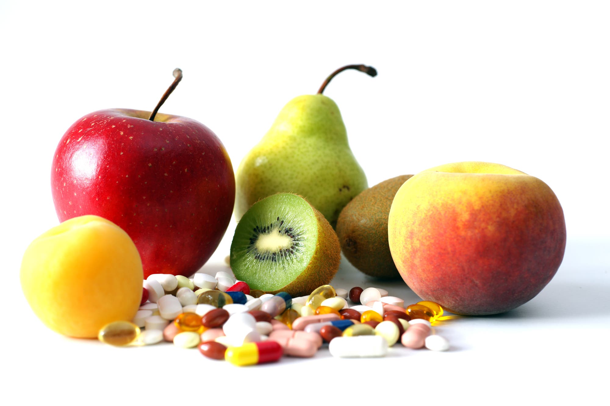 Vitamine in Obst- und Pillenform
