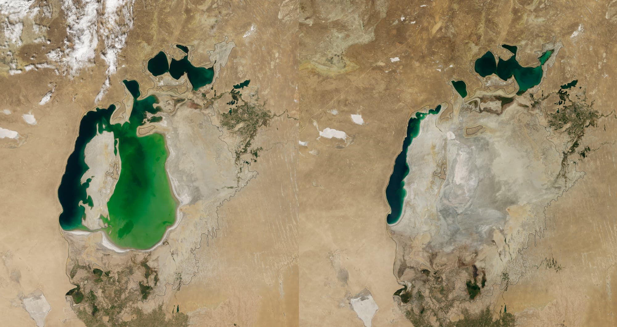 Aralsee – der klägliche Rest