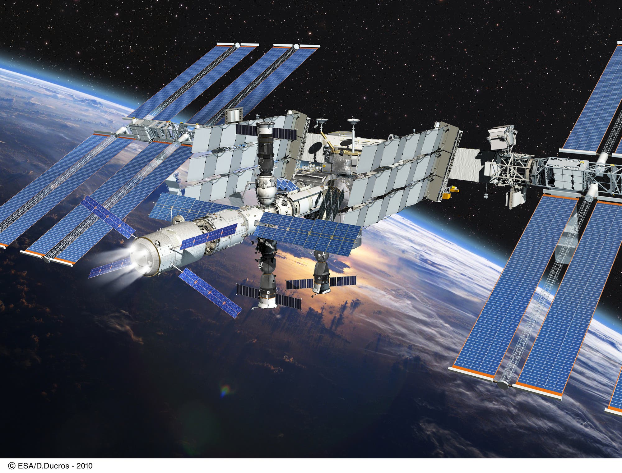 Andocken von "Johannes Kepler" an der ISS