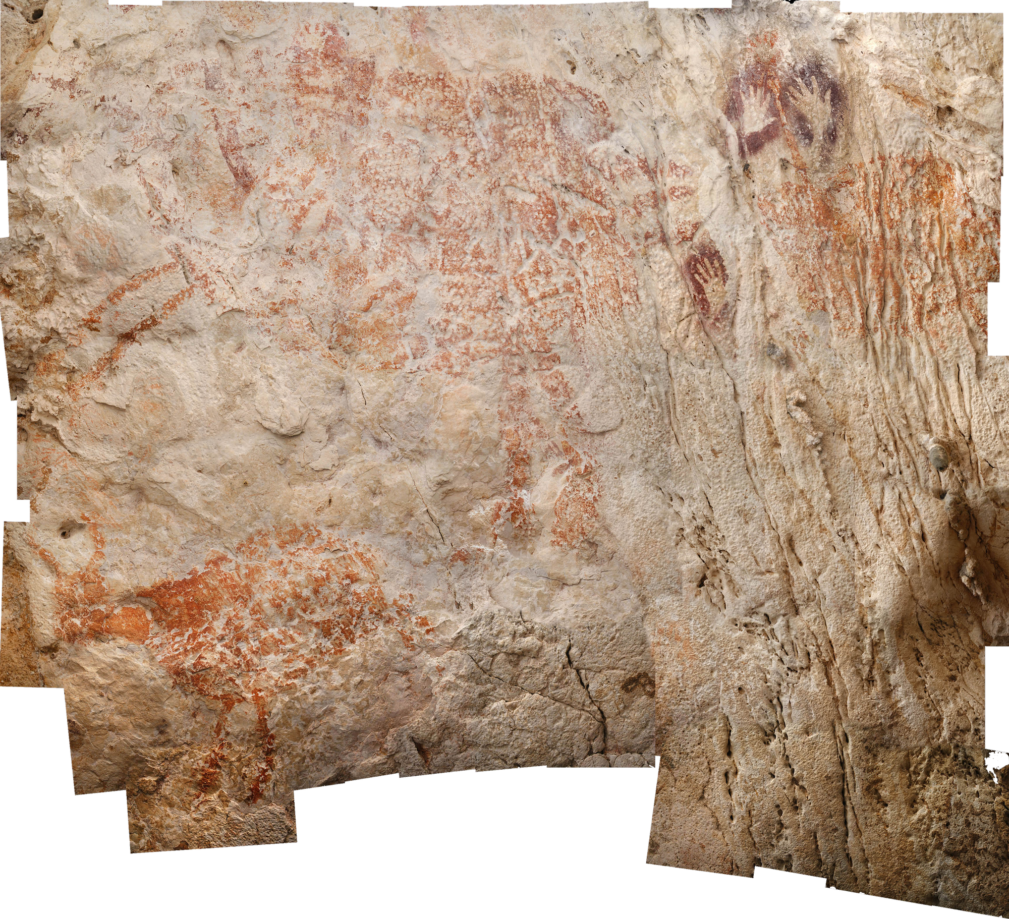 Die Darstellung eines Tieres aus einer Karsthöhle auf Borneo ist mindestens 40 000 Jahre alt.