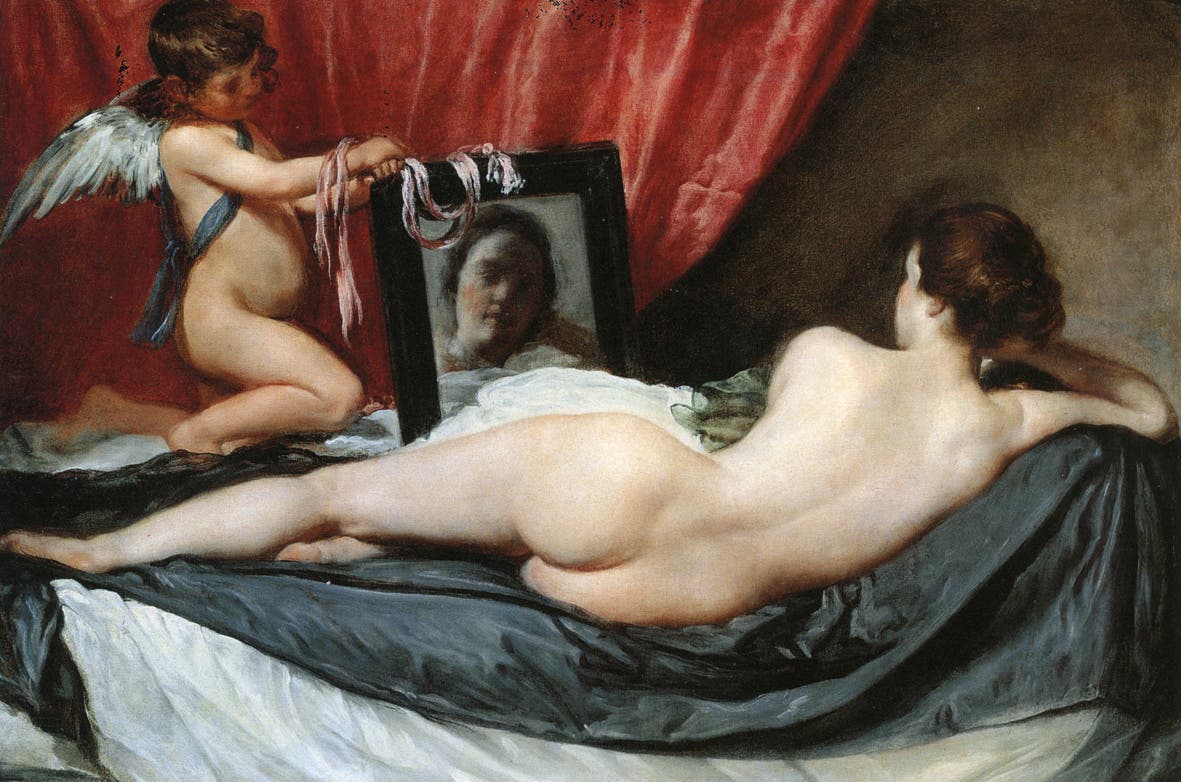 Diego Velázquez: Venus mit dem Spiegel, zirka 1650