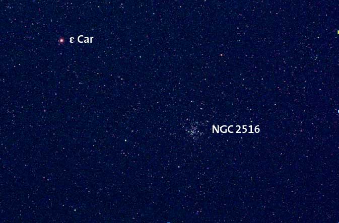 Sternhaufen NGC 2516