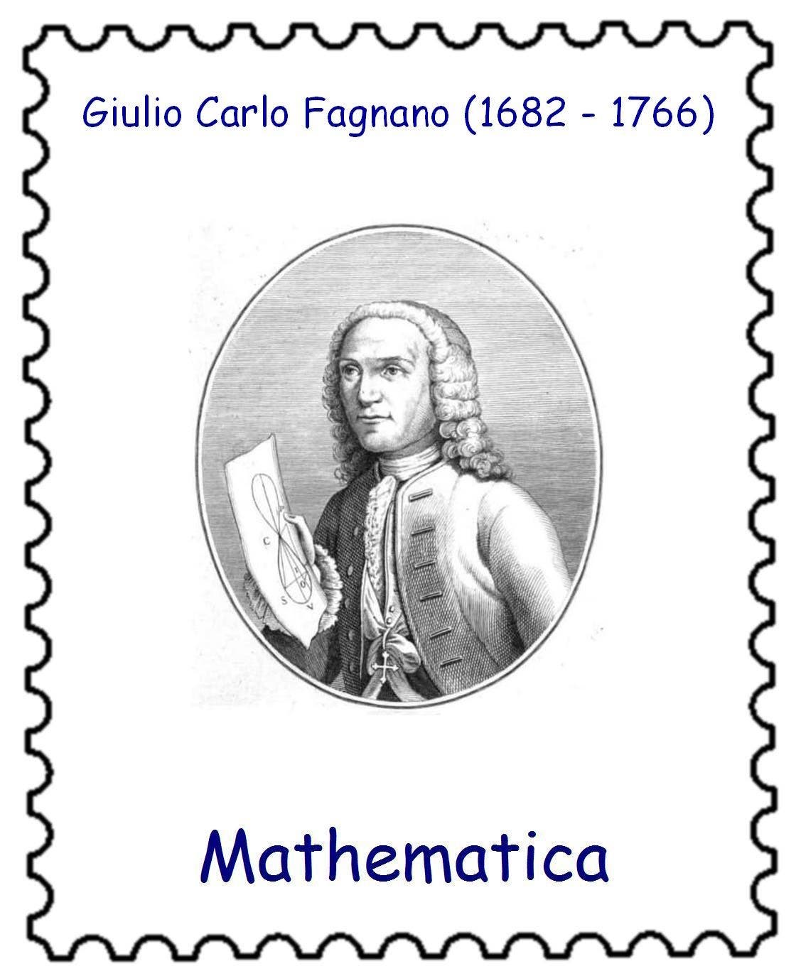 Porträt von Giulio Carlo Fagnano