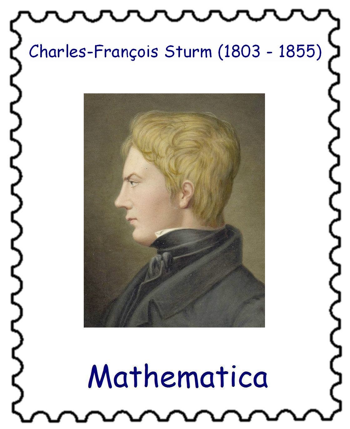 Charles François Sturm: Su nombre distingue la Torre Eiffel