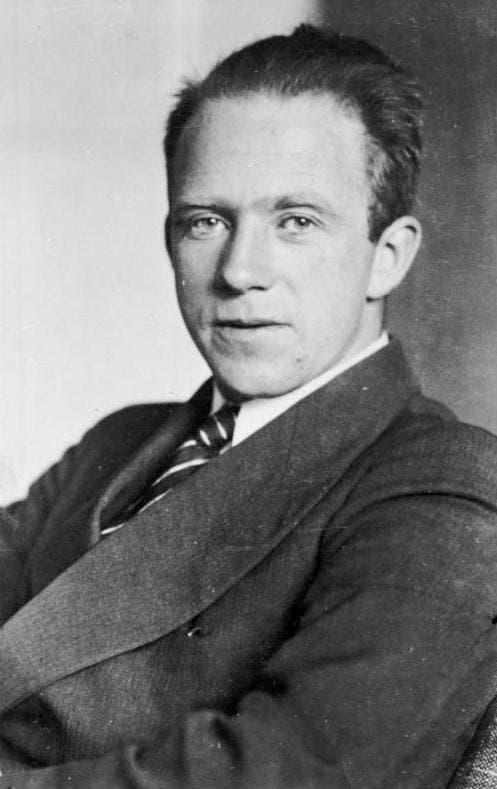 Werner Heisenberg im Jahr 1933