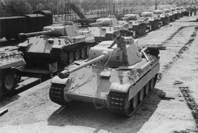 Bild eines Panzers vom Modell Panther