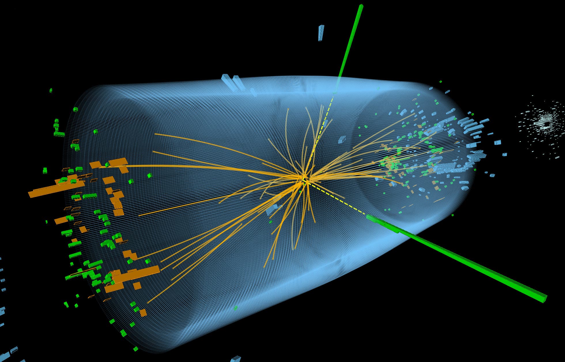 Protonenkollision CERN