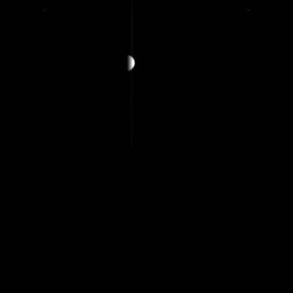 Venus am 1. Dezember 2015 aus Sicht von Akatsuki
