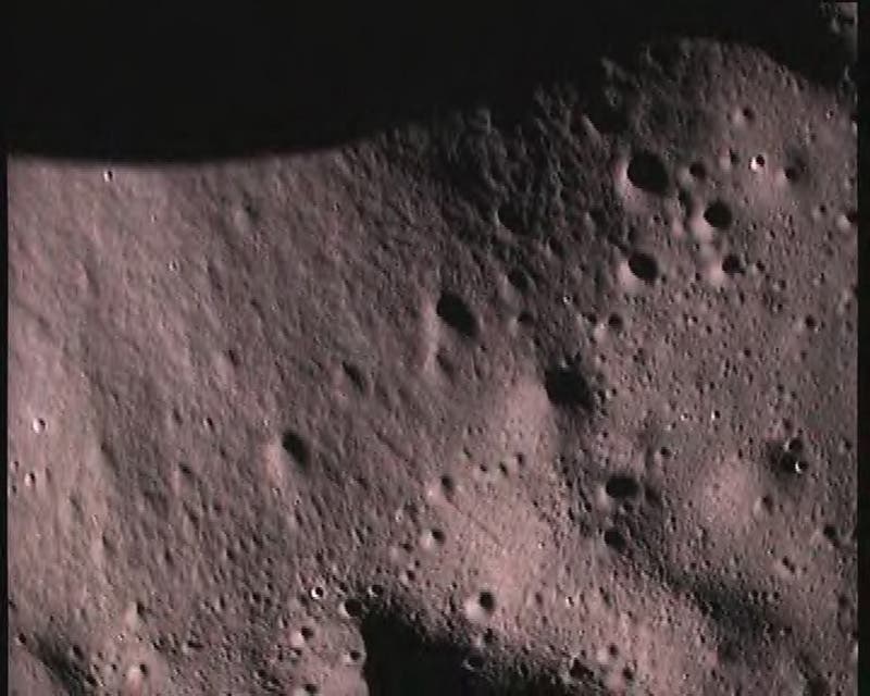 Im Anflug auf den Mond