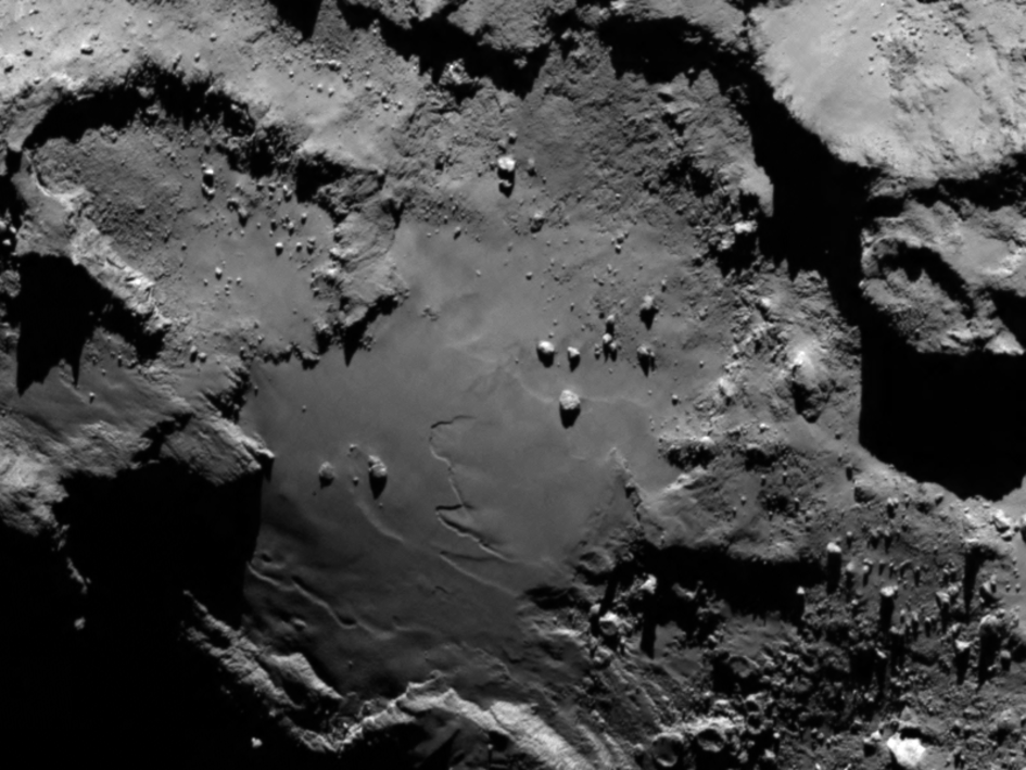 Nahaufnahme des Kometen Tschurjumow-Gerasimenko
