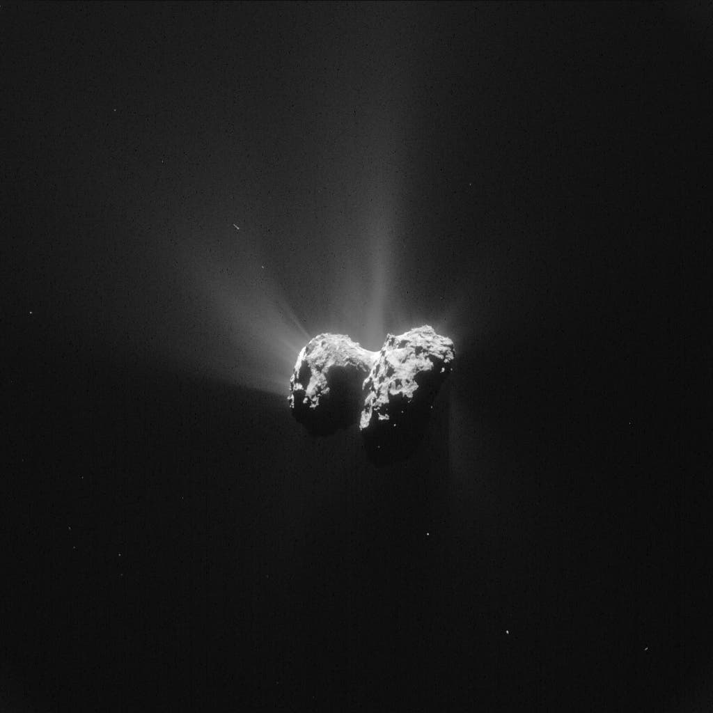 Zu den erfolgreichsten und weltweit wohl am stärksten beachteten Missionen der ESA in der jüngeren Vergangenheit gehört die von Rosetta und ihrer Tochtersonde Philae, die auf dem Kometen 67P gelandet ist.