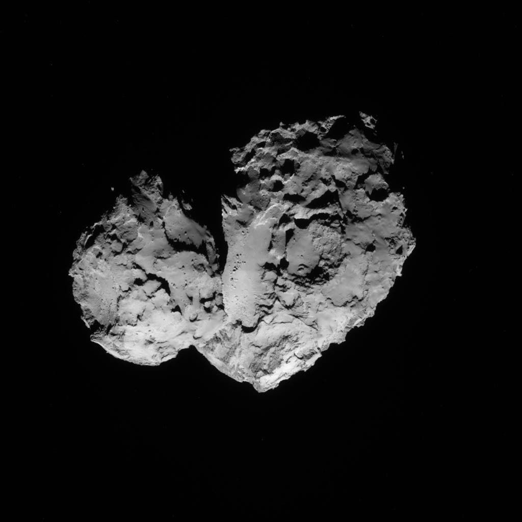 Komet 67P/Tschurjumow-Gerasimenko am 20. August 2014