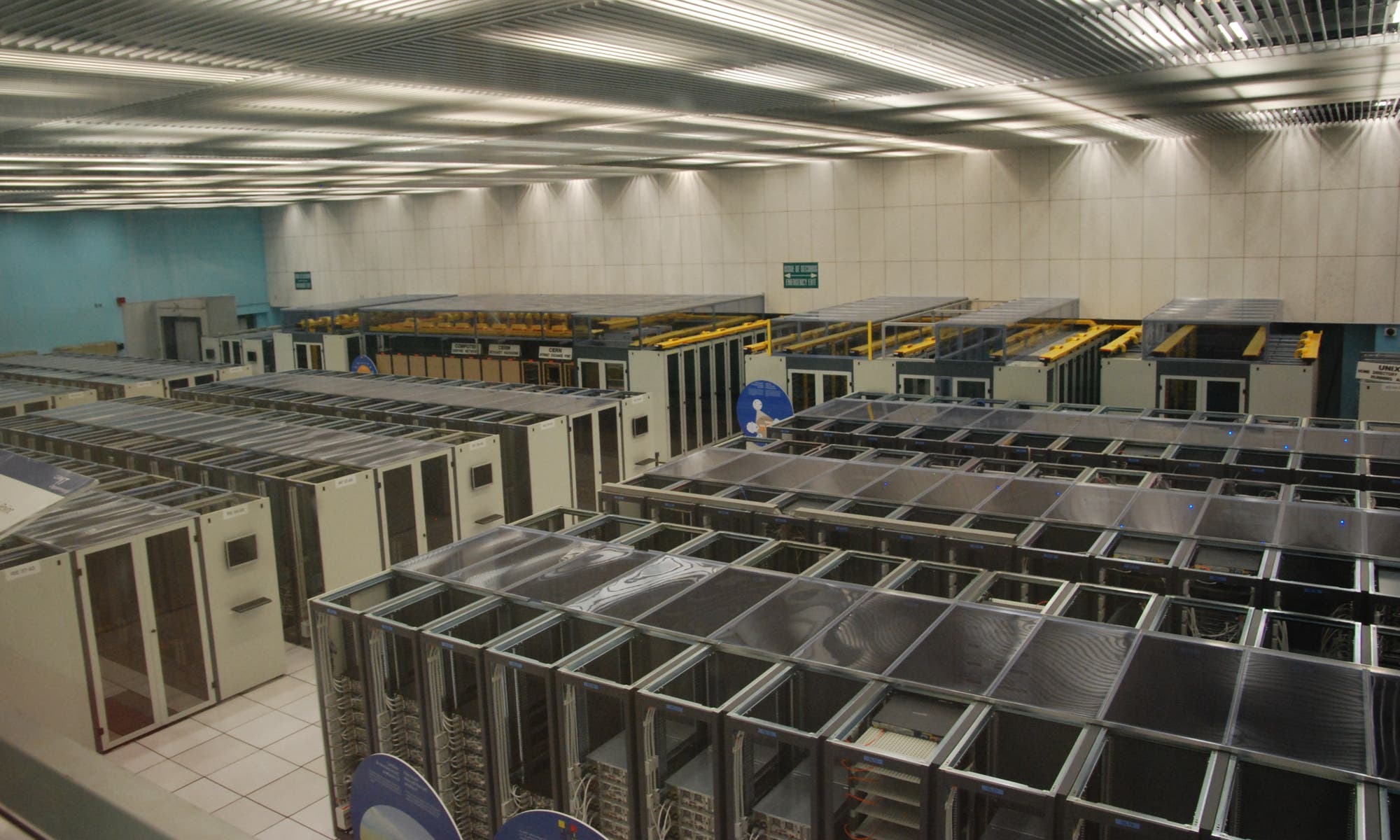 Serverraum am LHC