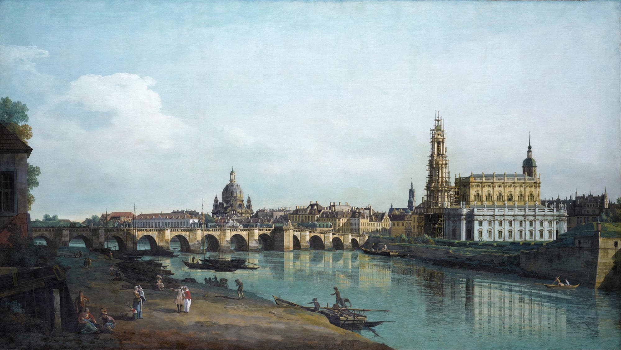 August baut sein Dresden zu einem architektonischen Juwel aus