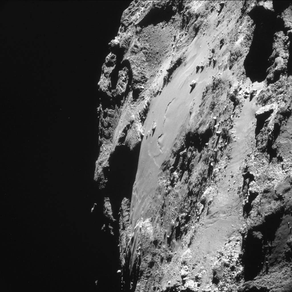 Komet 67P am 8. Oktober 2014
