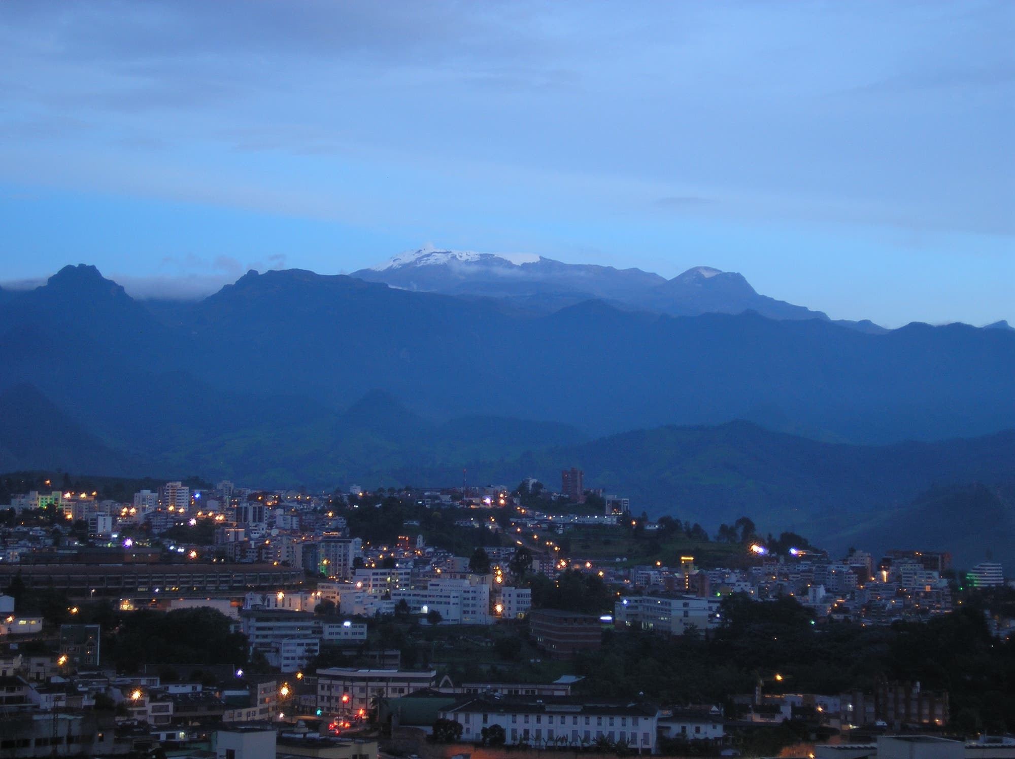 Nevado del Ruiz in Kolumbien