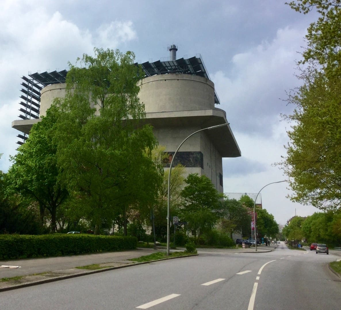 Der Energiebunker in Hamburg