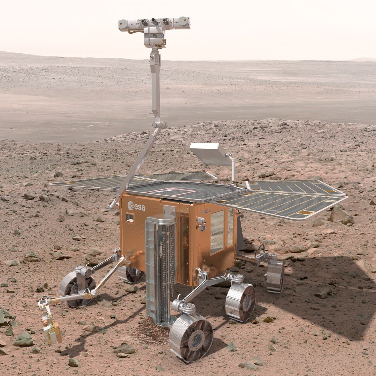Exomars-Rover: Ein flüchtiger Entwurf?