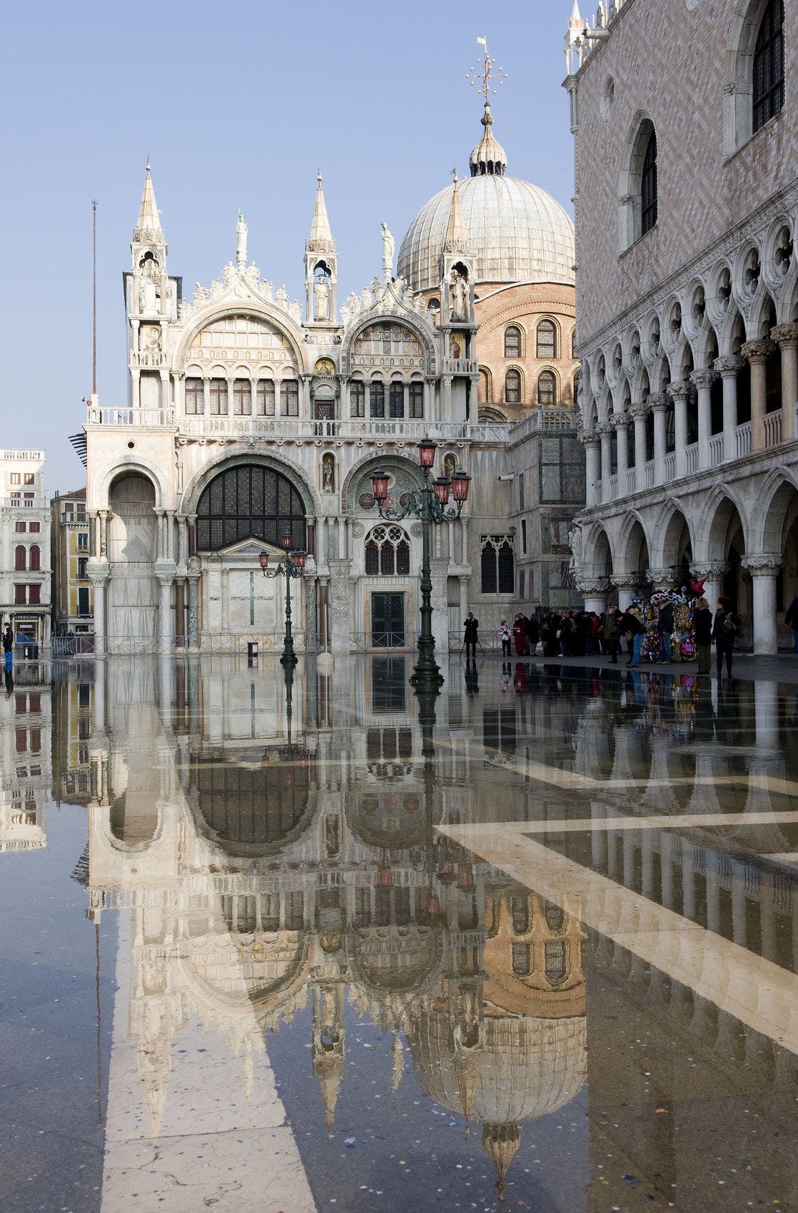 Venedig im Hochwasser