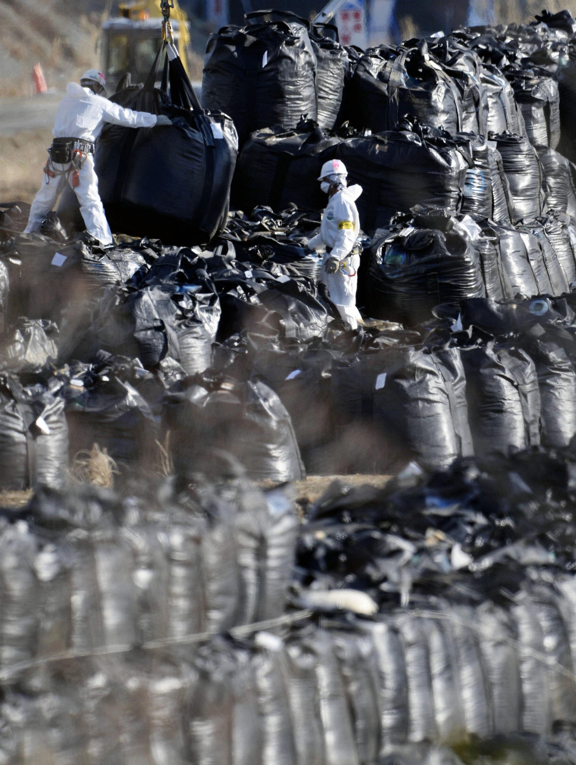 Müllbeseitung in Fukushima