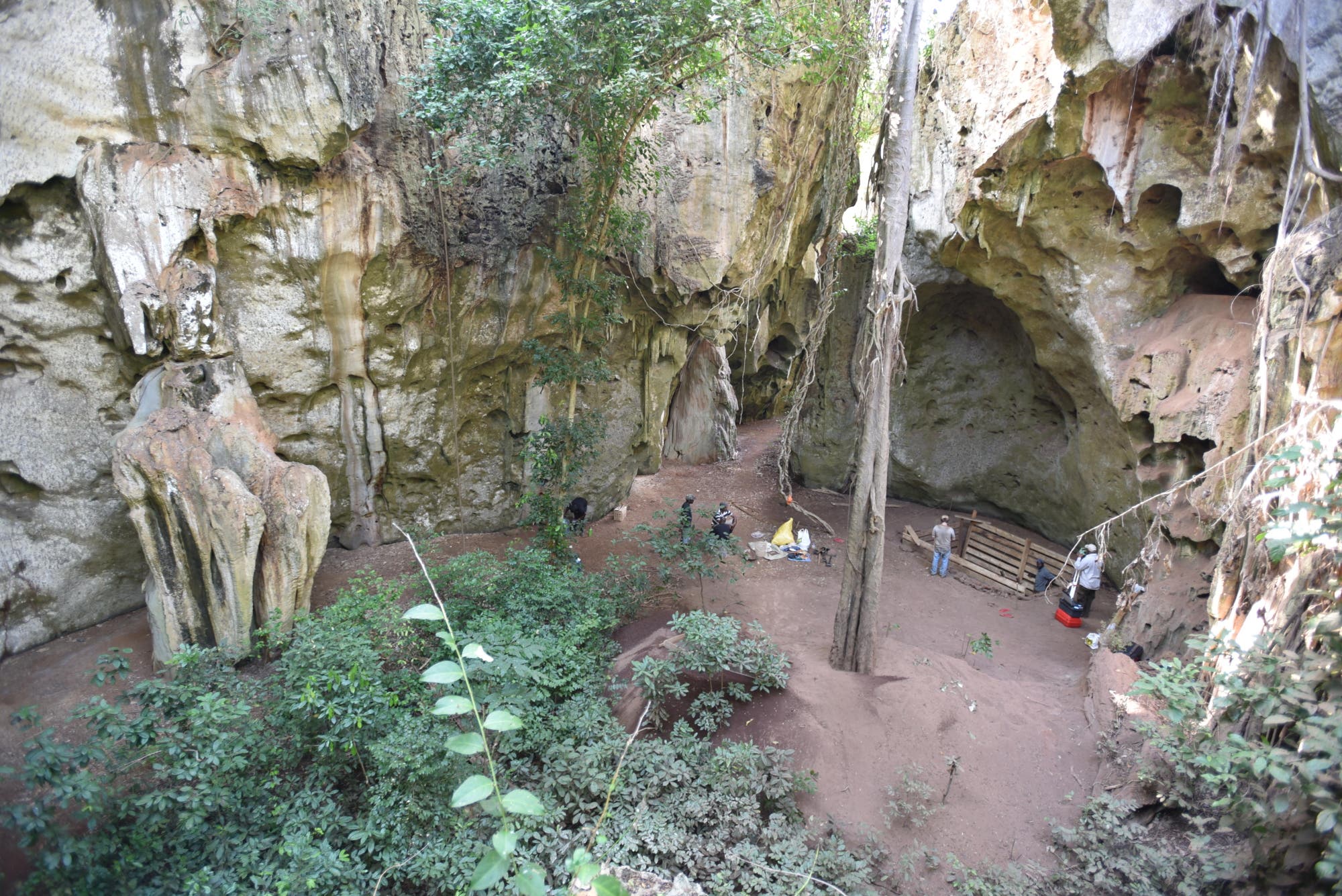 Die Höhle diente für fast 80 000 Jahre als Zufluchtsort