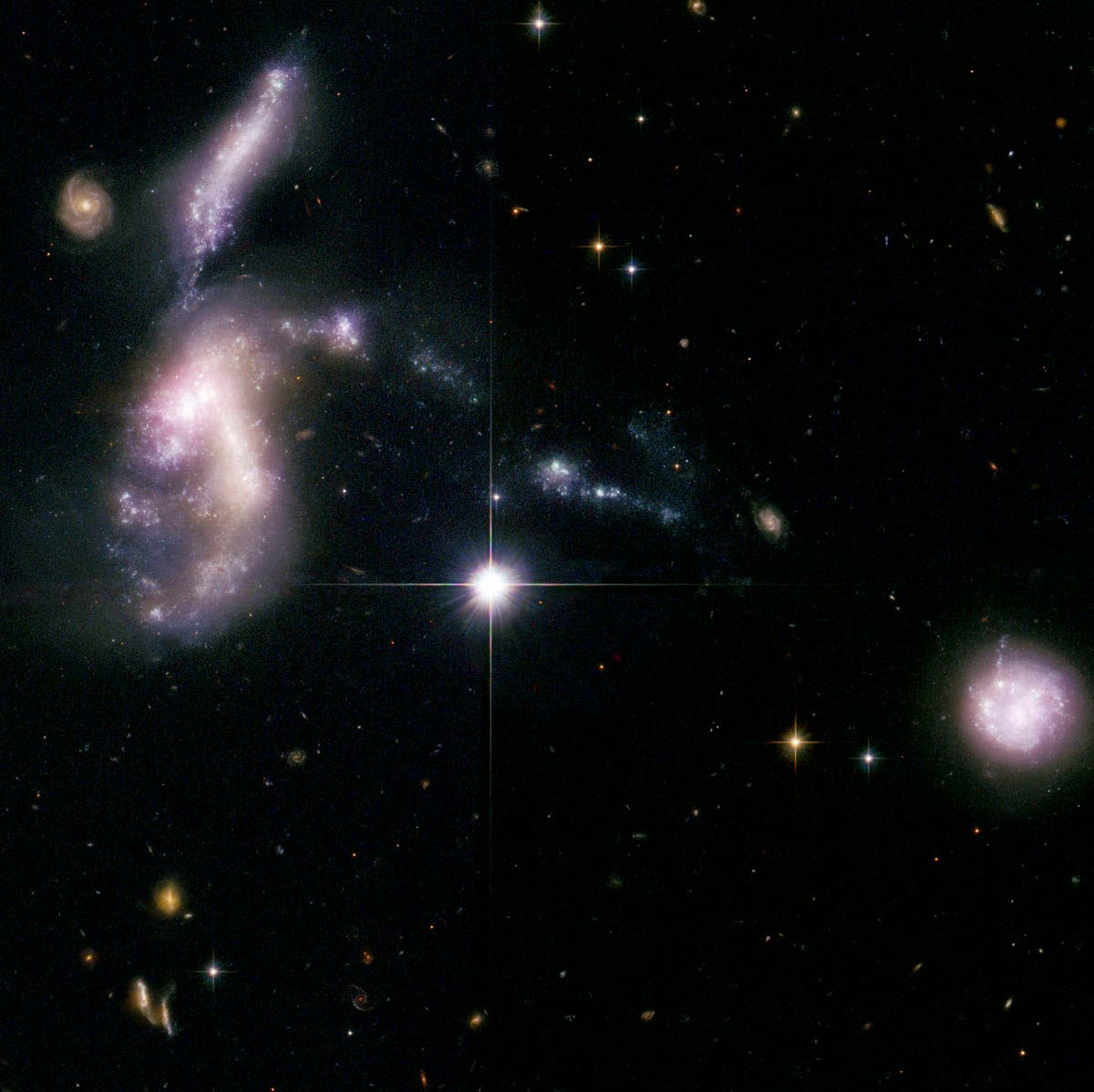 Die Galaxiengruppe Hickson&nbsp;31