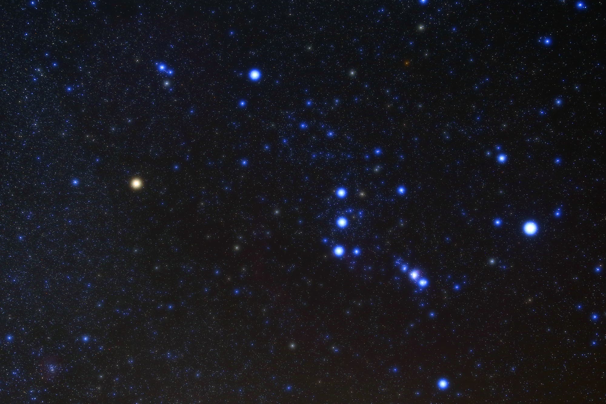 Beteigeuze im Sternbild Orion