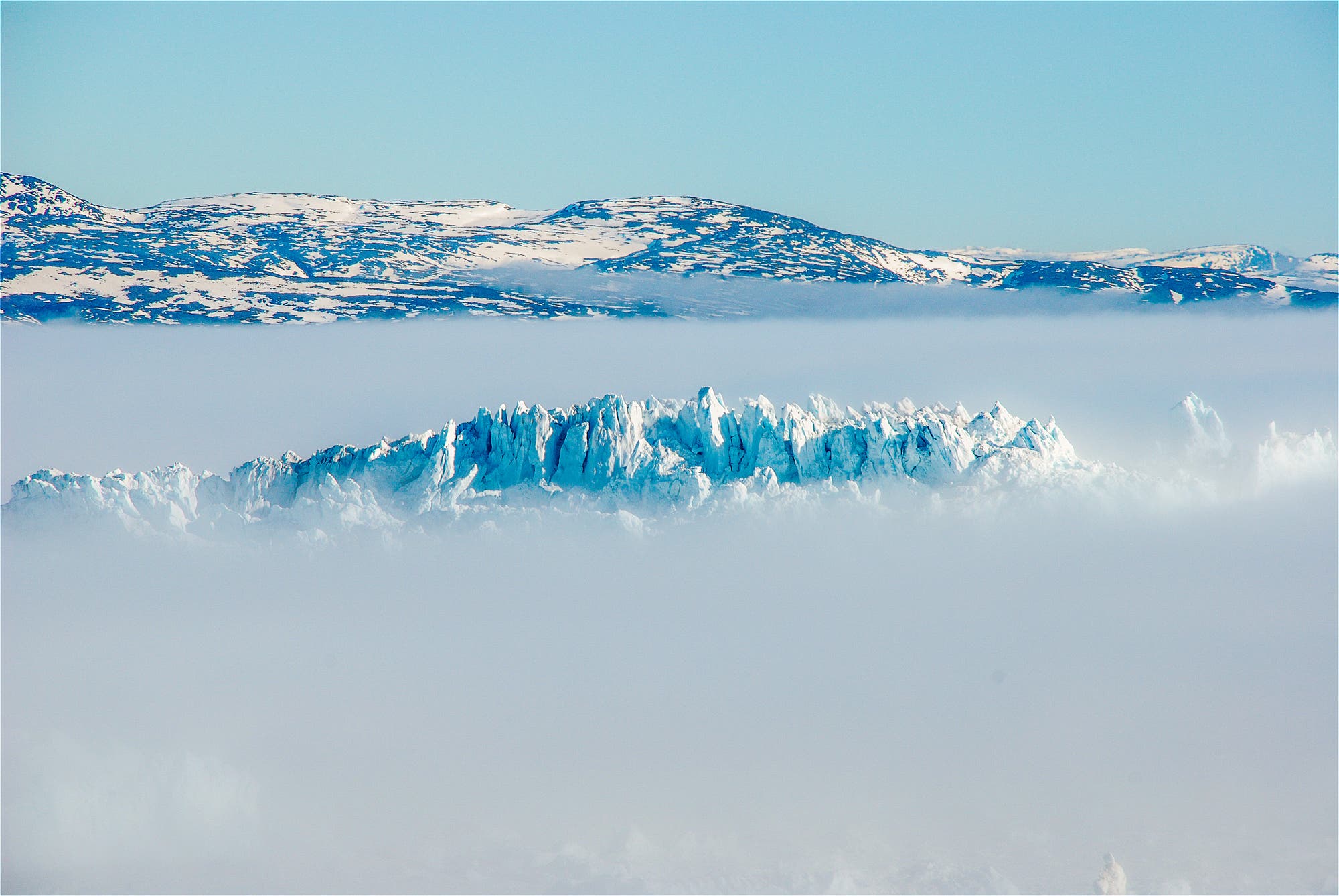 Der Jakobshavn-Gletscher gehört zu den schnellsten und mächtigsten Gletschern