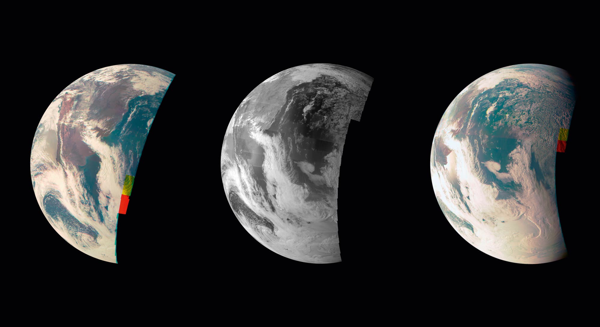 Vorbeiflug von Juno an der Erde