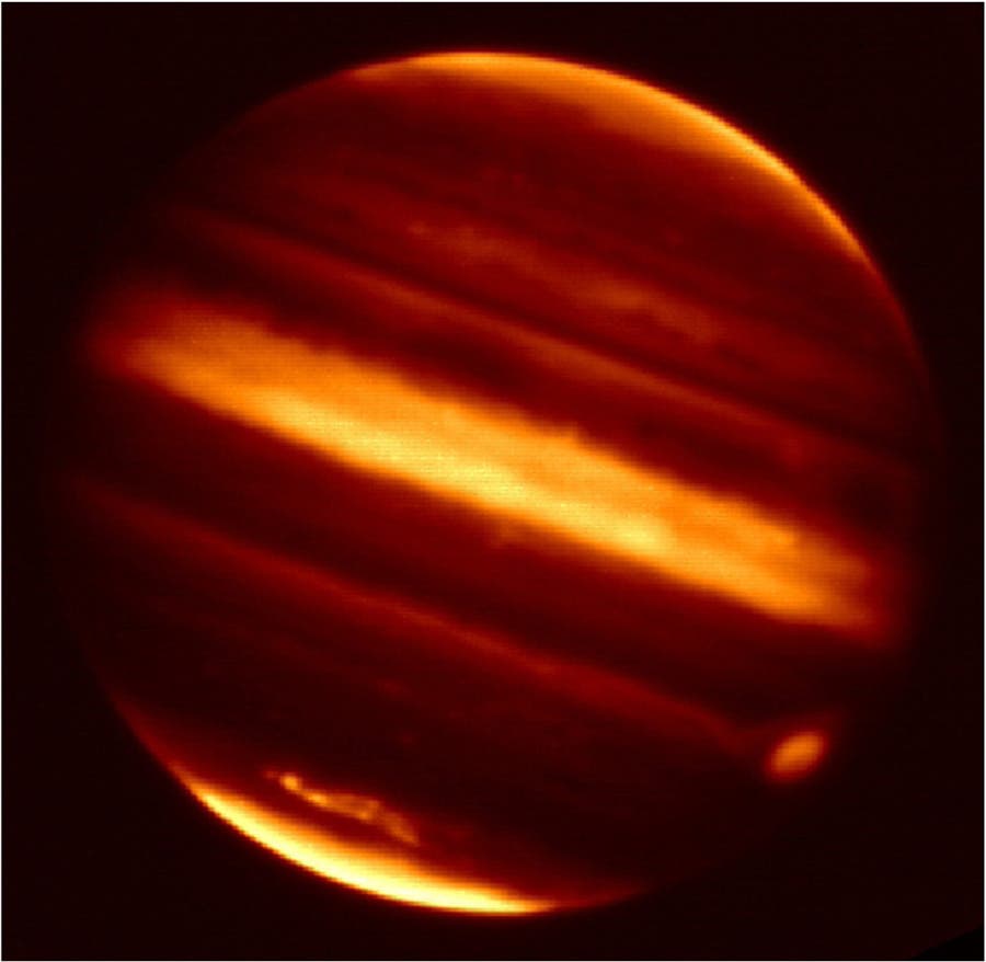 Die Atmosphäre des Jupiter am 16. August 2009