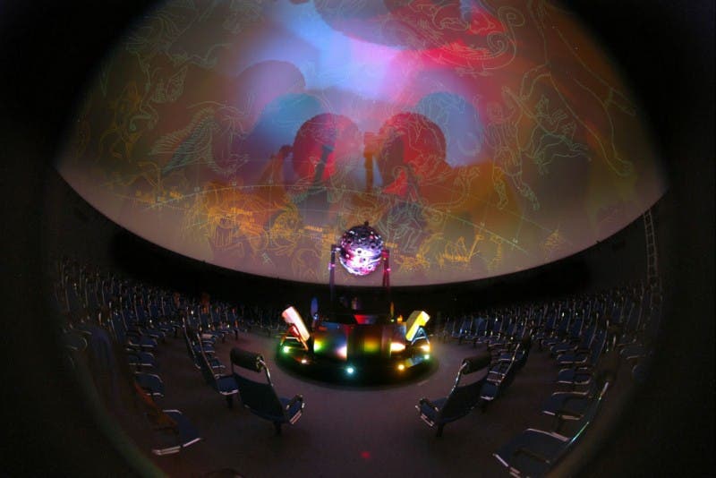Der Kuppelsaal des Planetariums