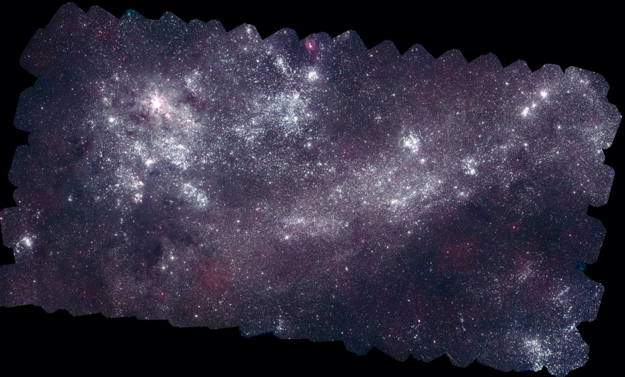 Die Große Magellansche Wolke im Ultravioletten
