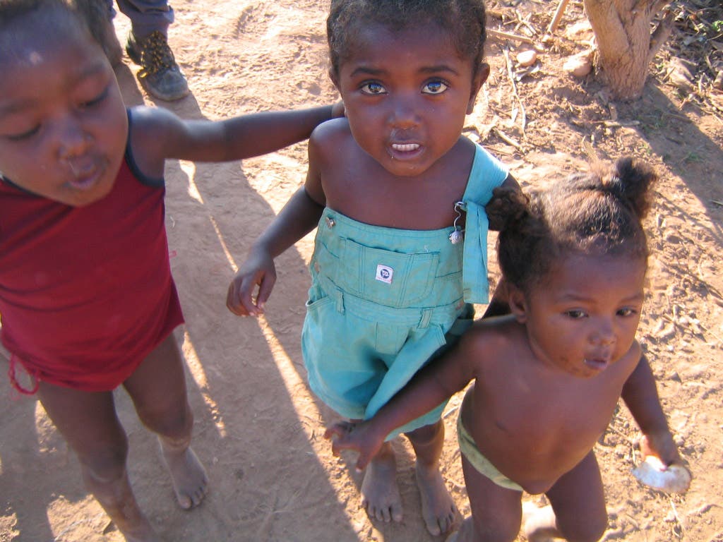 Madagassische Mädchen