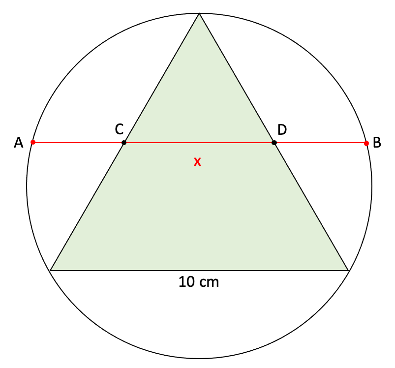 Dreiecke im Kreis