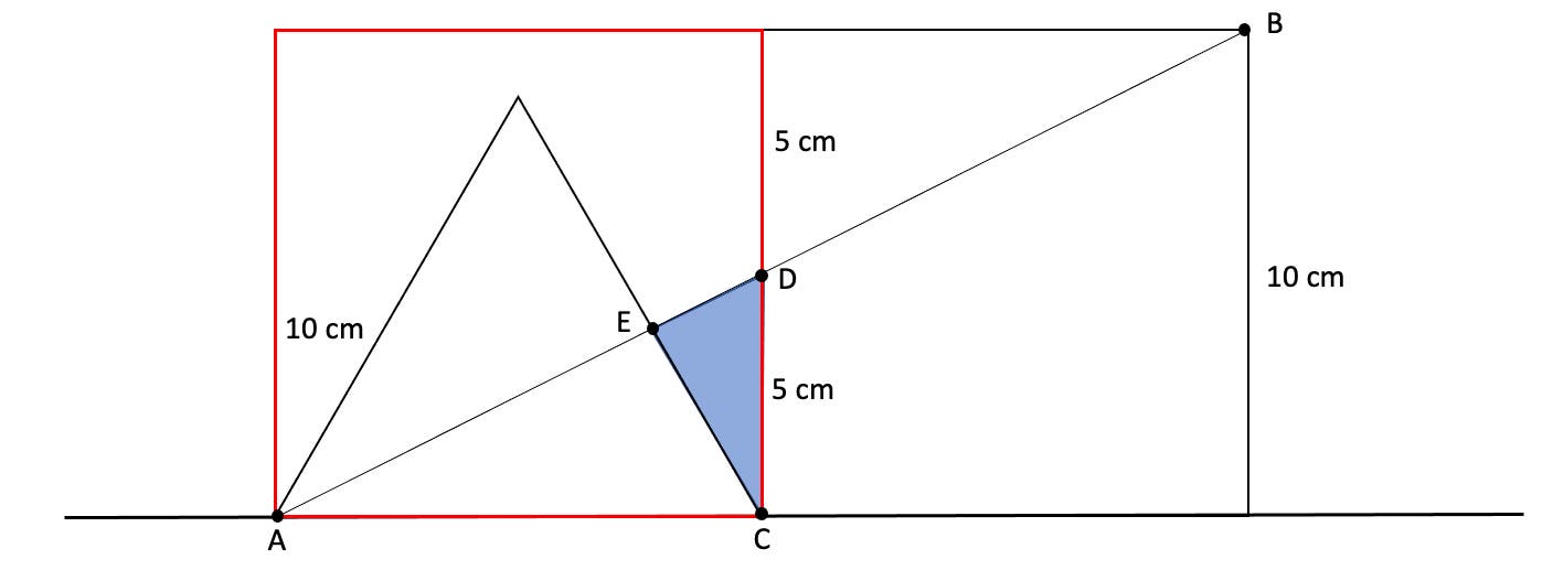 Dreiecke und Quadrate