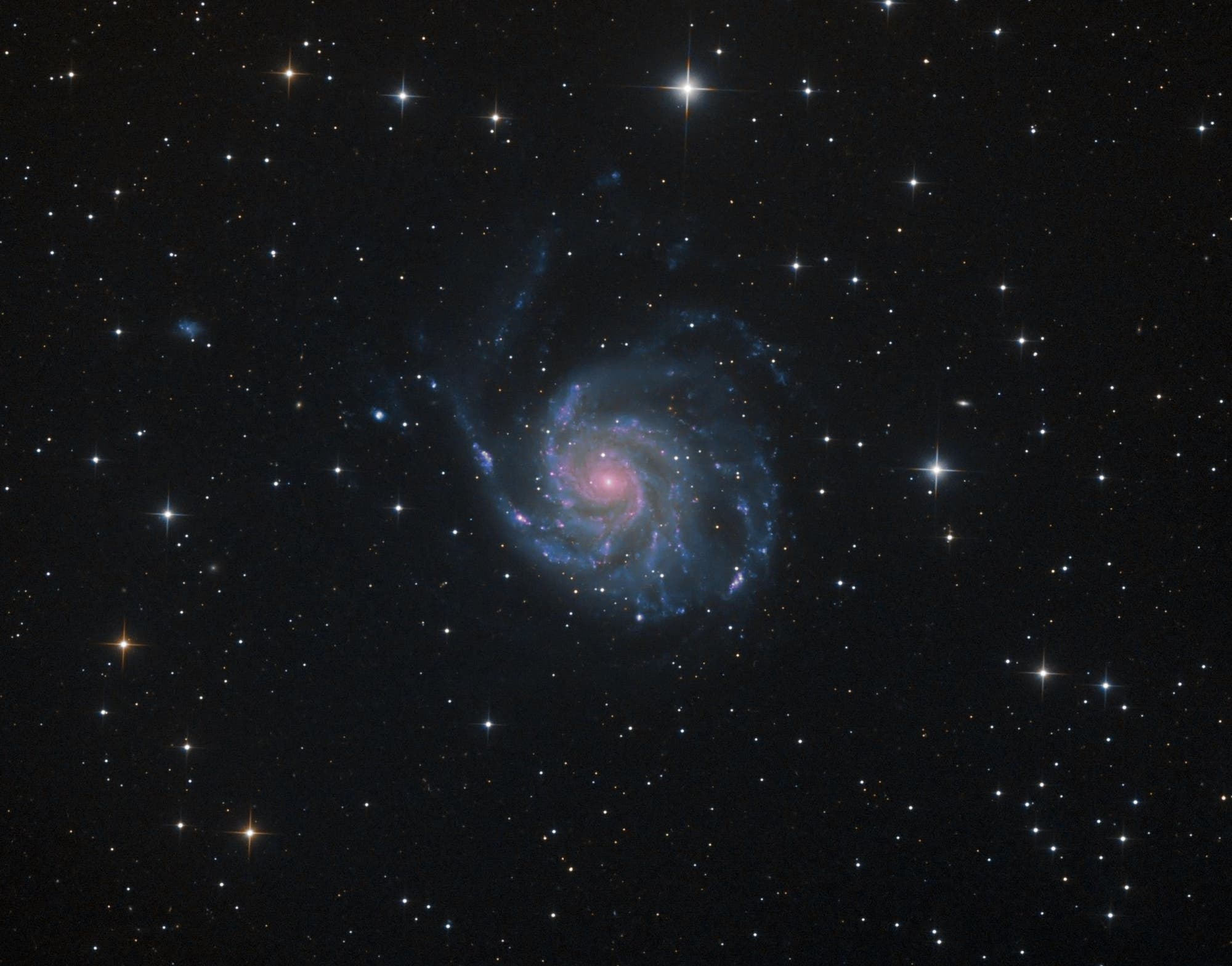 Die Spiralgalaxie Messier 101