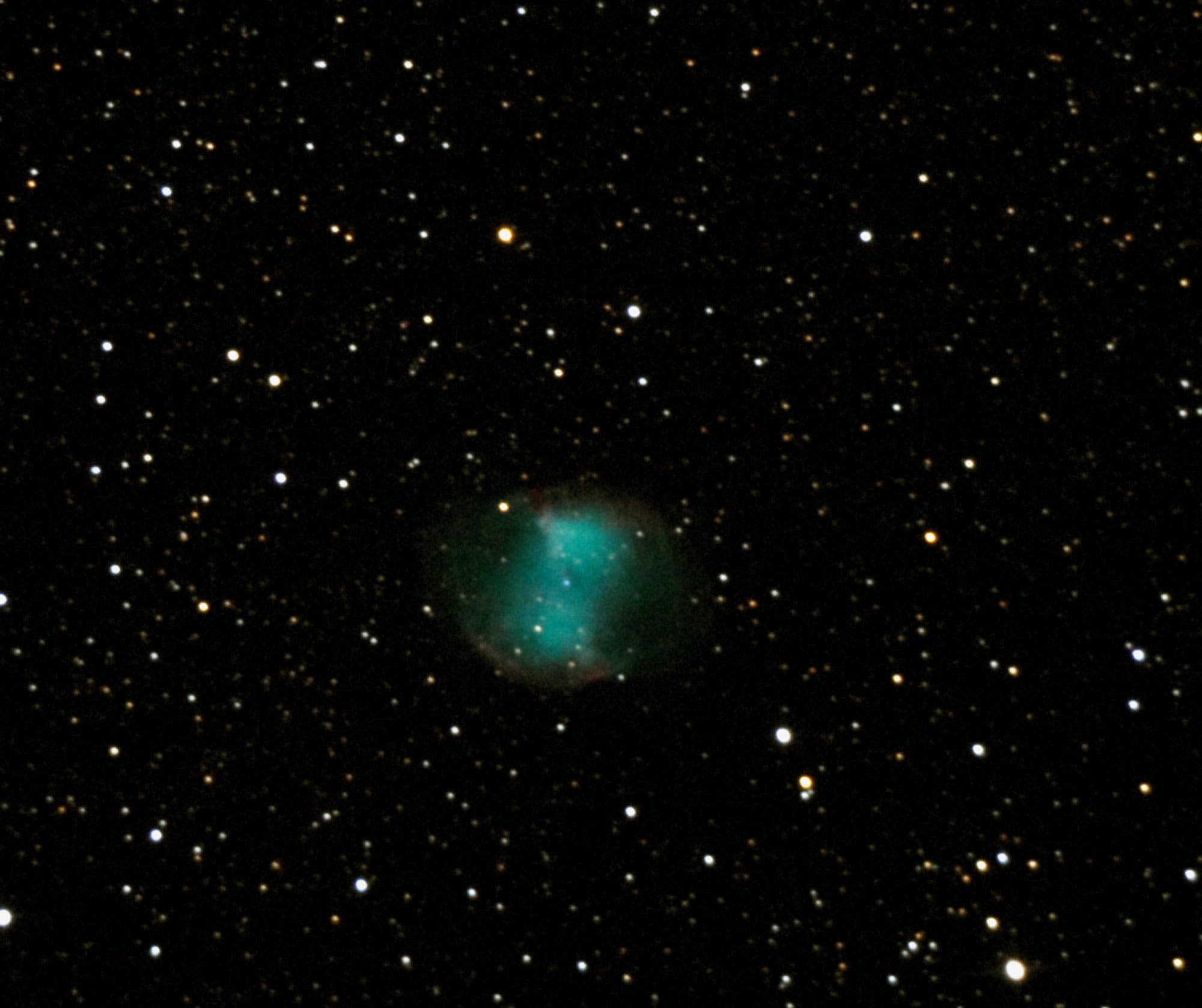 Der Hantelnebel Messier 27 im Sternbild Füchslein