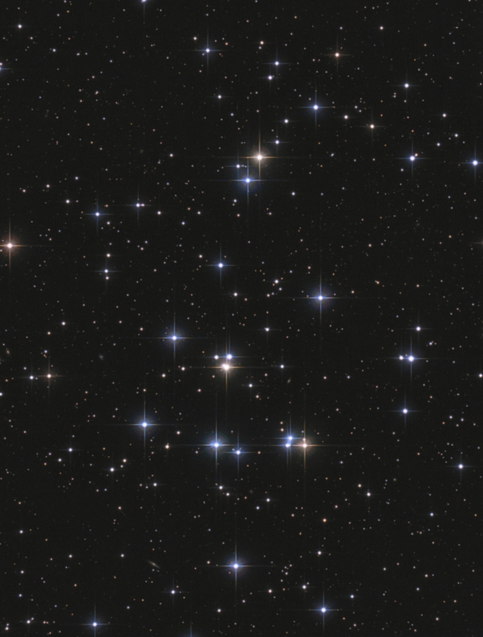 Der offene Sternhaufen Messier 44 im Sternbild Krebs