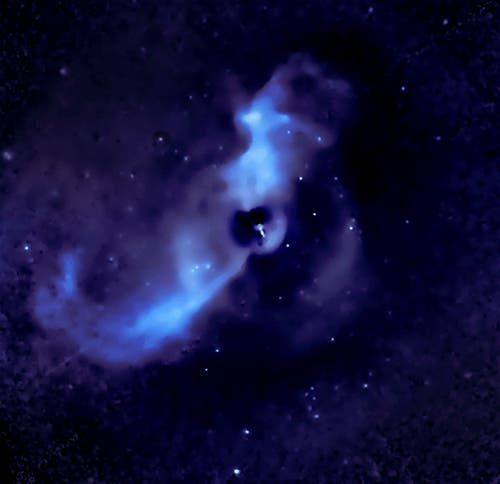 Die Galaxie Messier 87 im Röntgenlicht