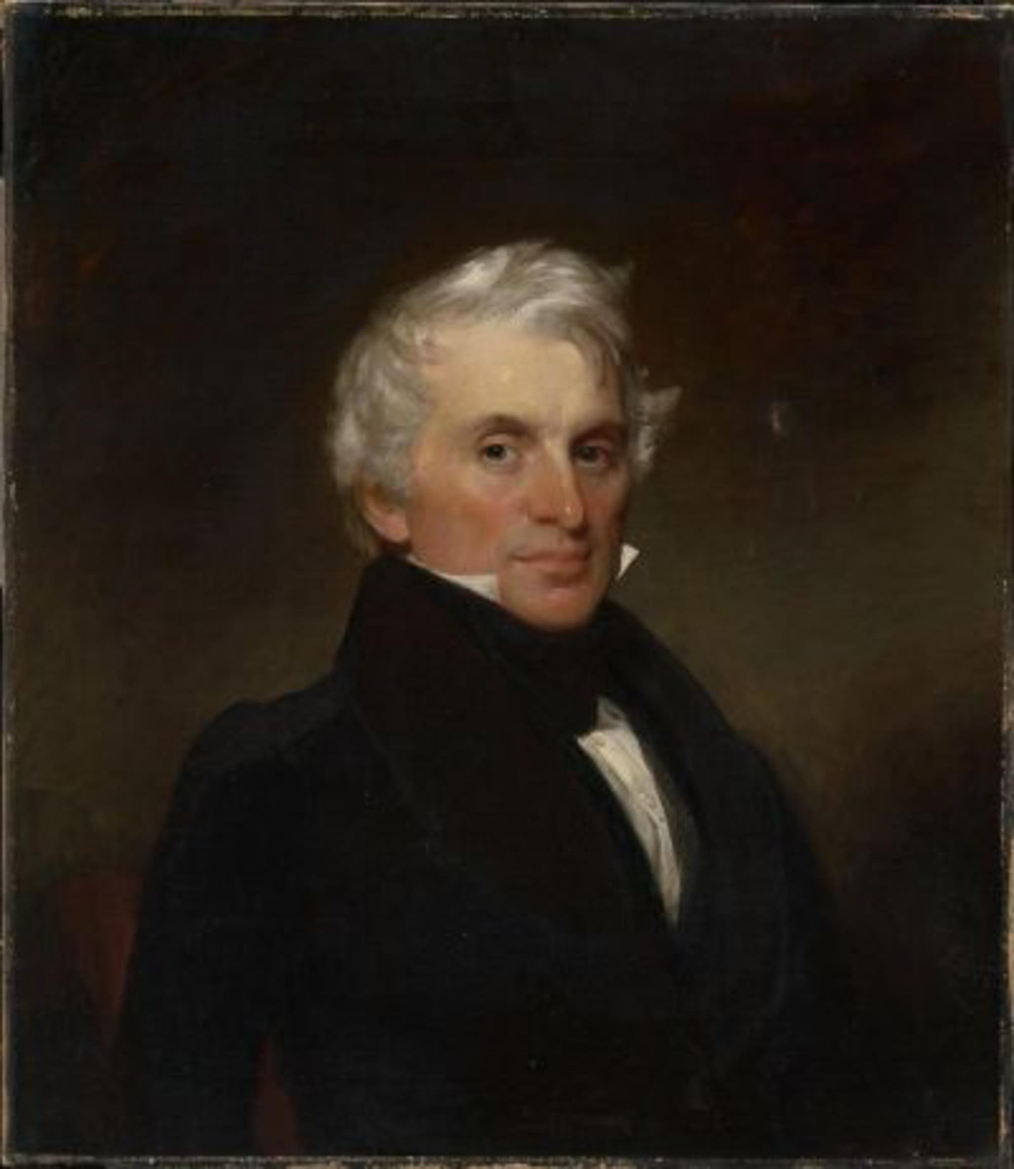 Frederic Tudor baute im 19. Jahrhundert in den USA ein Eishandelsimperium auf. Das Porträt des Malers Francis Alexander zeigt den Unternehmer um 1830.