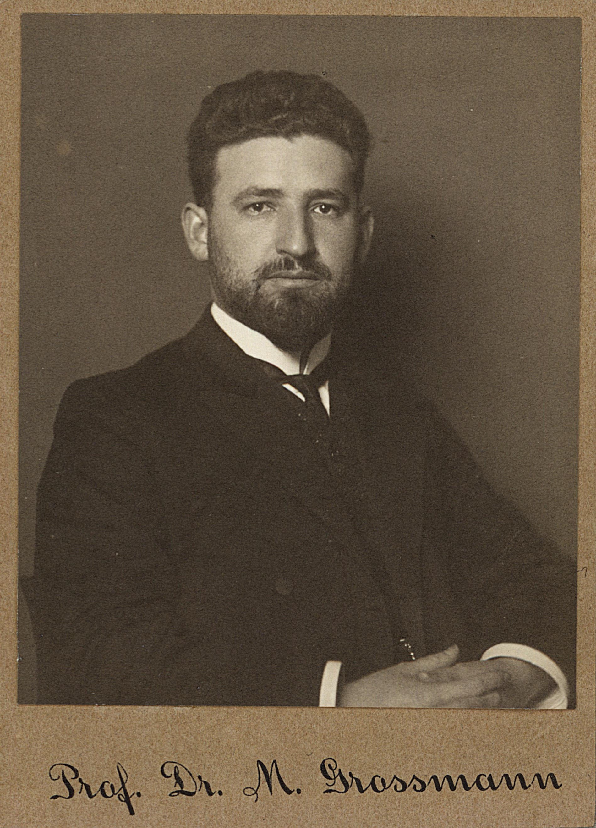 Portrait von Mar­cel Grossmann