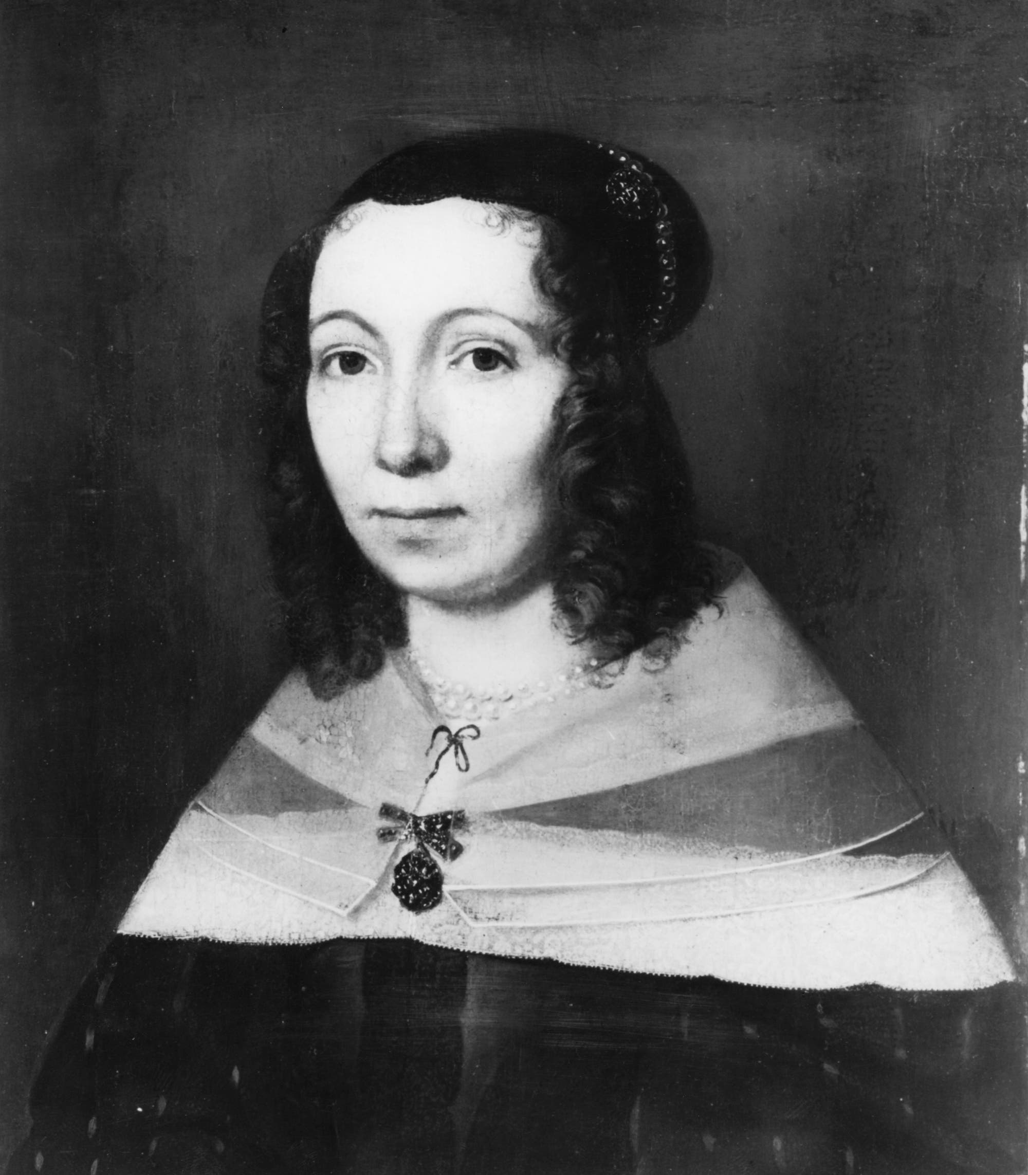 Maria Sibylla Merian in einem Gemälde