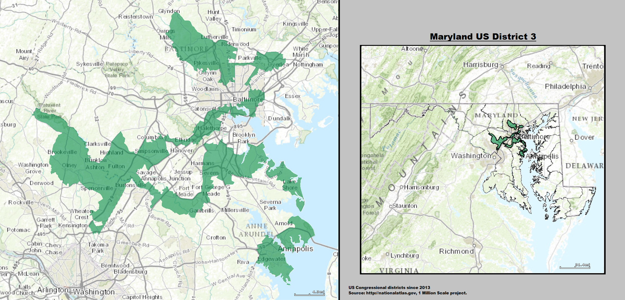 Wahlbezirk in Maryland