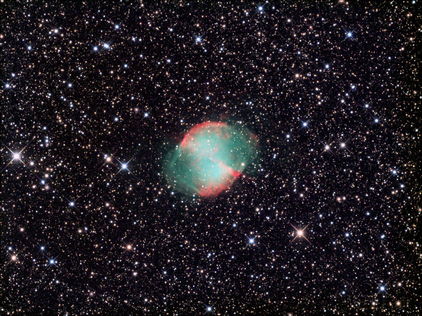 Der Hantelnebel Messier 27