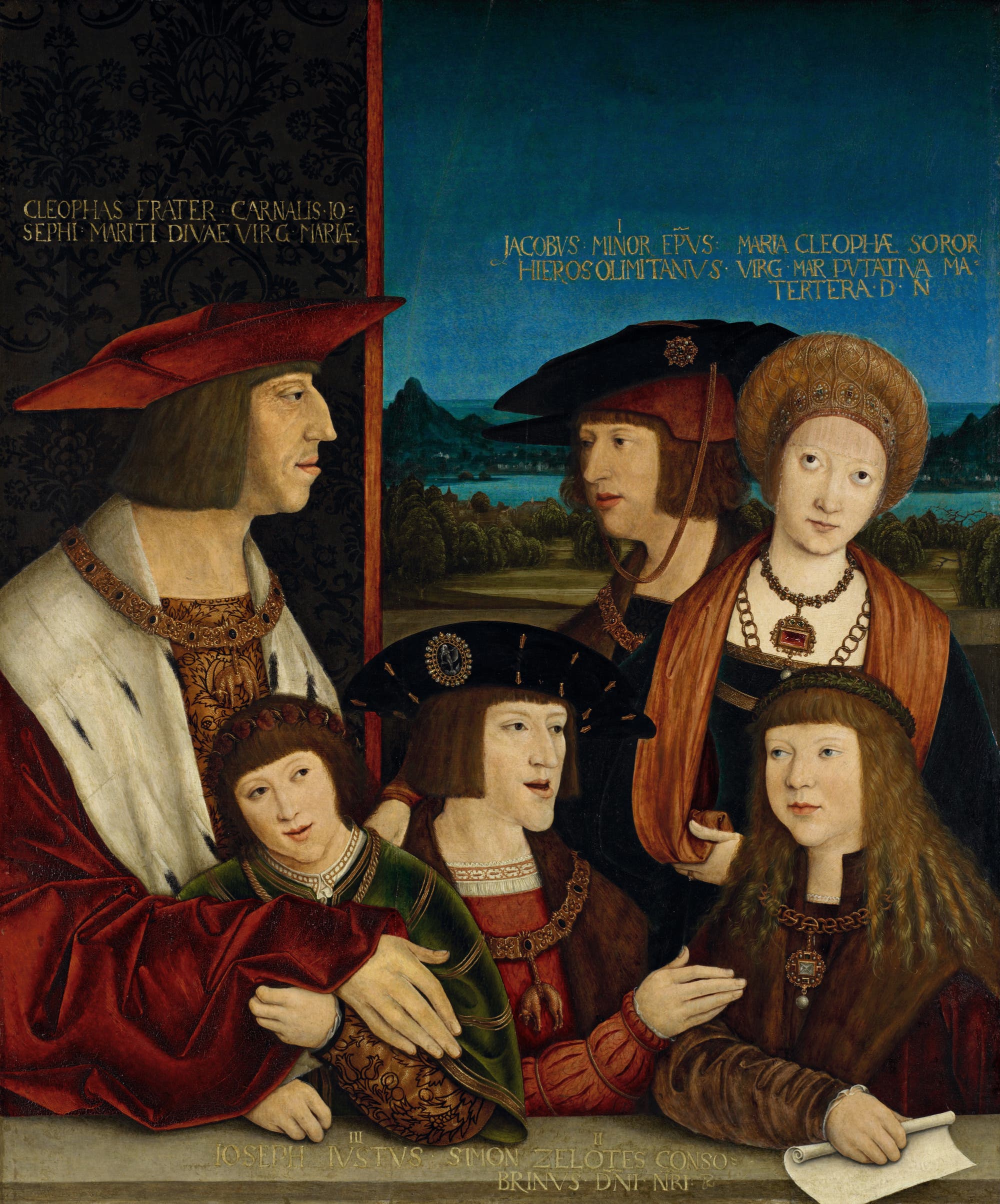Maximilian I. im Kreis seiner Familie